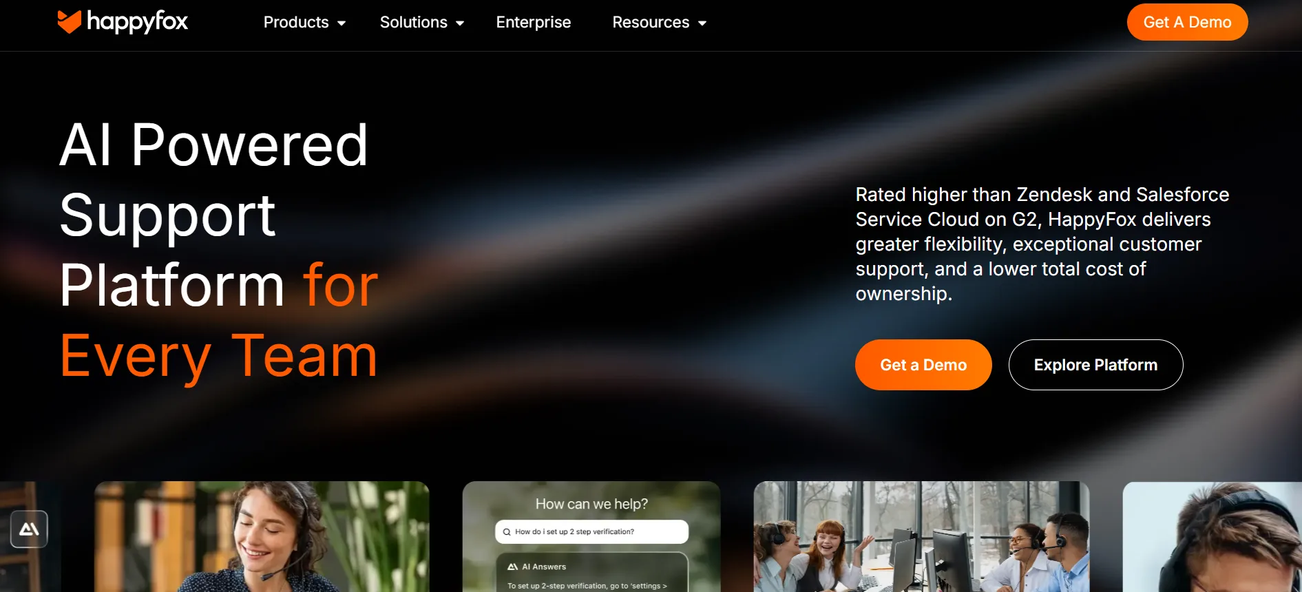 Tampilan Halaman Homepage Aplikasi Customer Service Happyfox Halaman Homepage Aplikasi Customer Service Happyfox