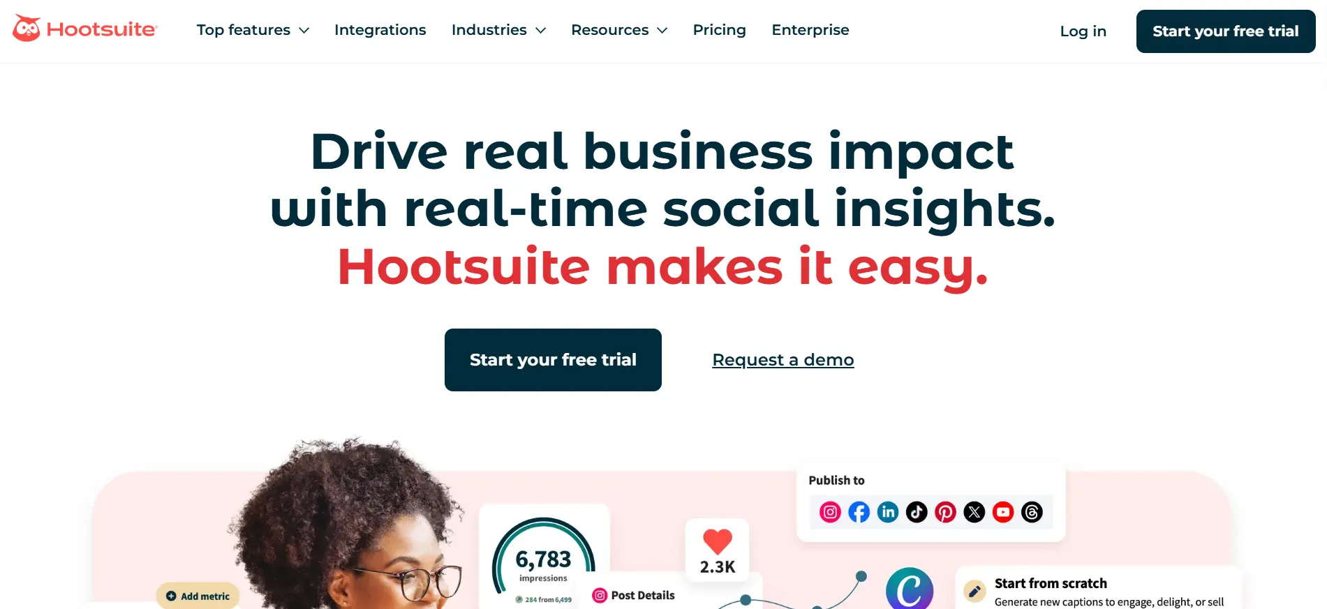 Halaman Homepage Software Customer Support Hootsuite Homepage Software Customer Support Hootsuite