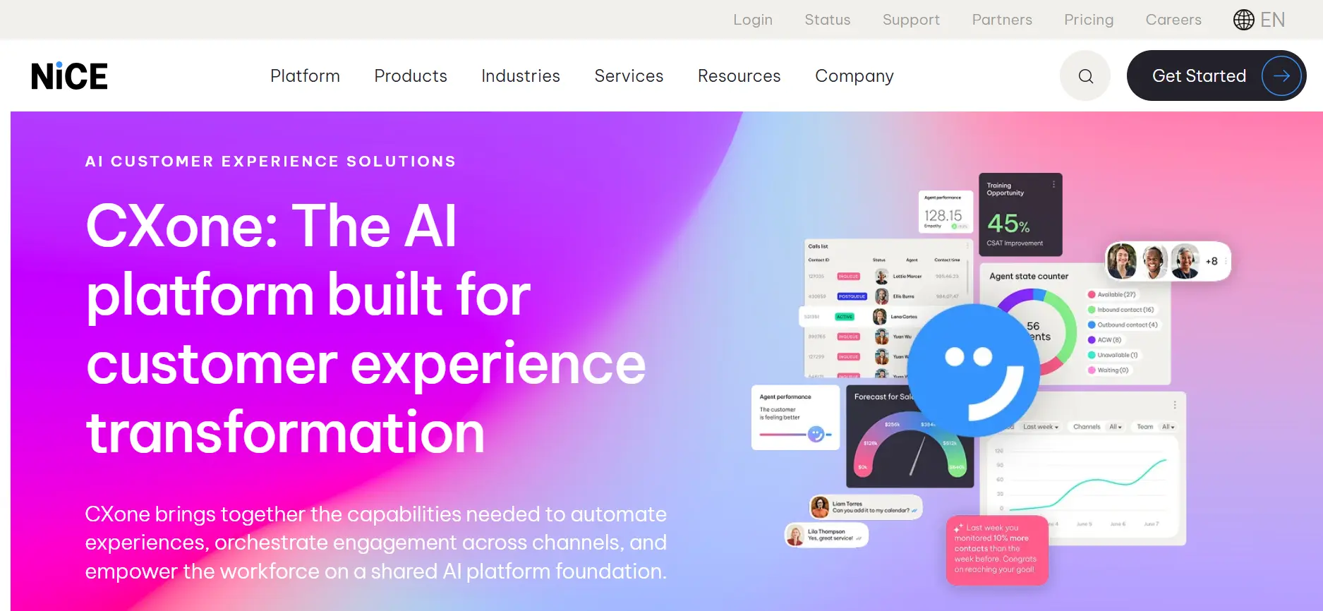 Tampilan Homepage Software Customer Support Nice Homepage Software Customer Support Nice