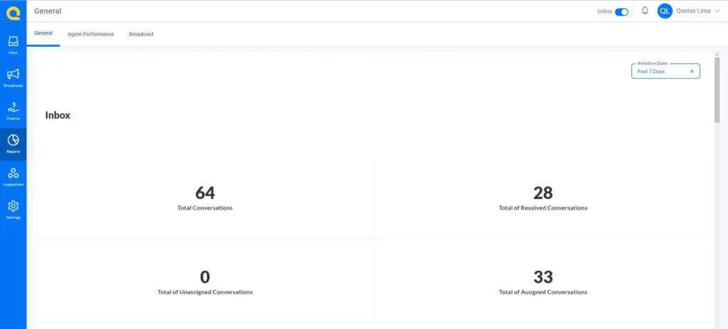 Bot WhatsApp dilengkapi dengan Laporan Analitik Report pada WhatsApp Bot