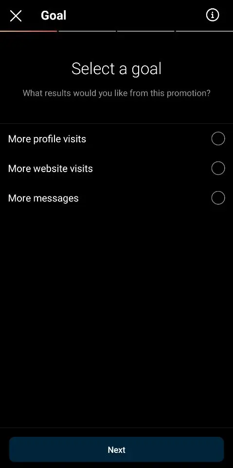 Tentukan tujuan iklan Tentukan tujuan iklan