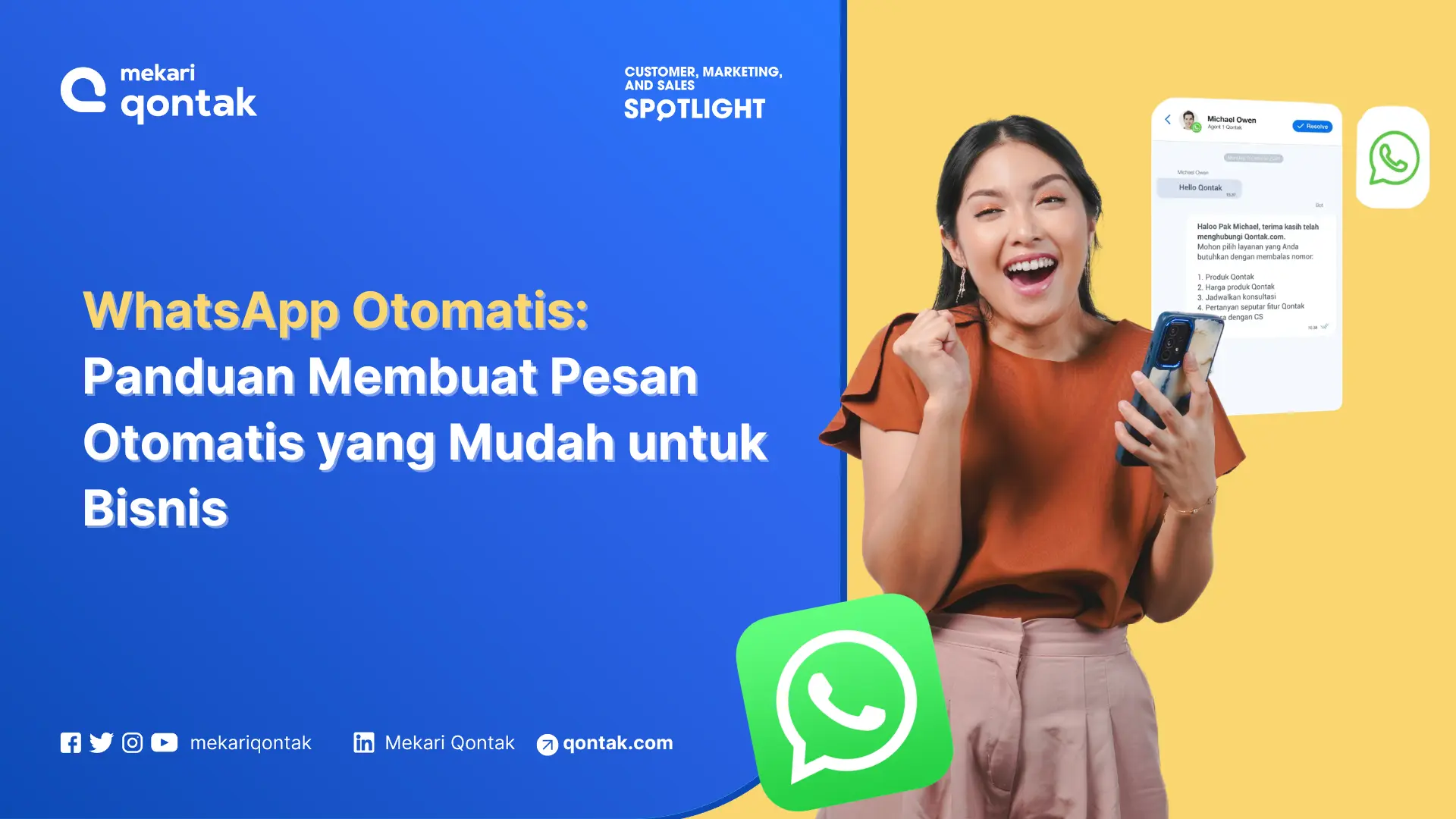 WhatsApp otomatis