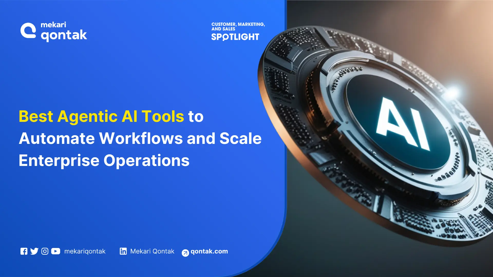 Best Agentic AI Tools to Automate Workflows and Scale Enterprise Operations