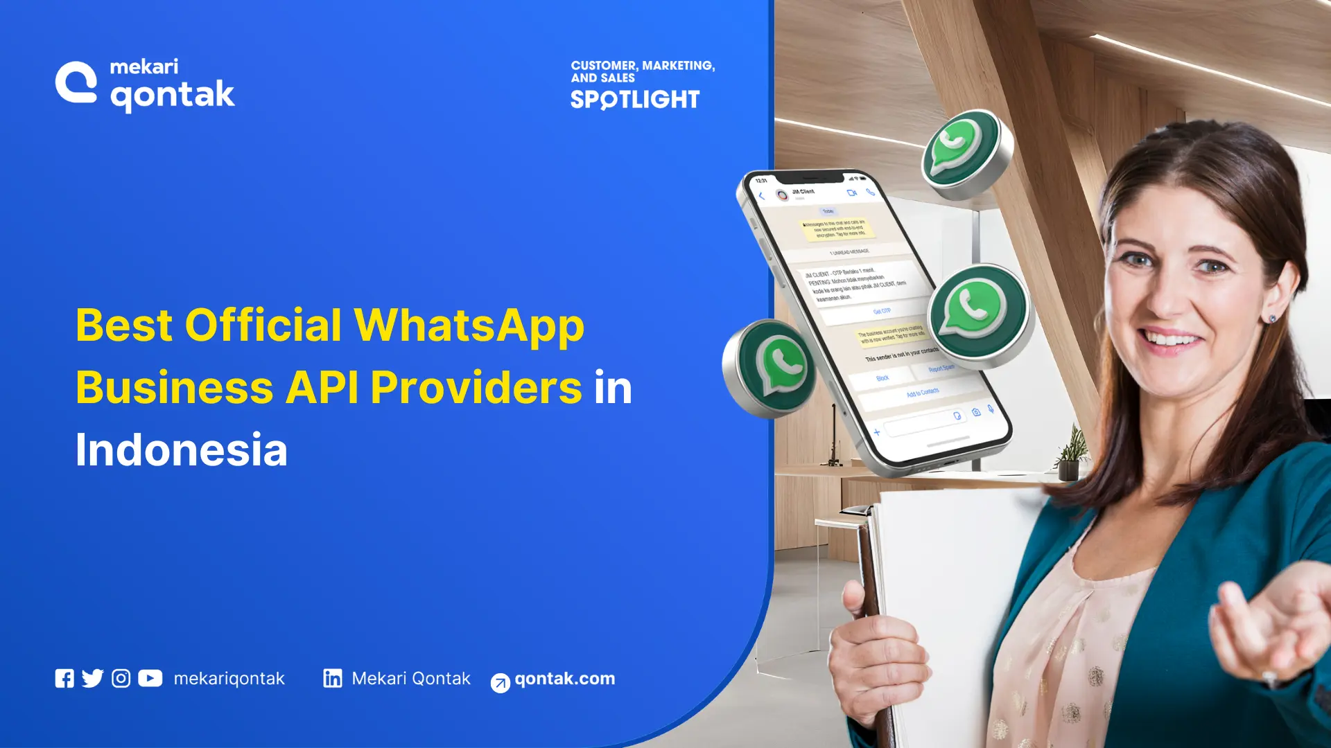 Best Official WhatsApp Business API Providers Recommendations in Indonesia