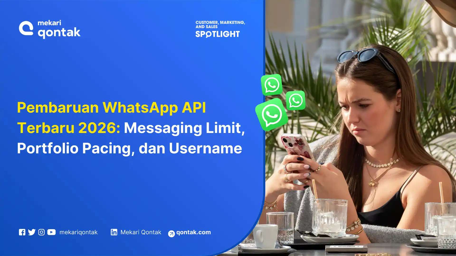 Pembaruan WhatsApp API Terbaru 2026: Messaging Limit, Portfolio Pacing, dan Username