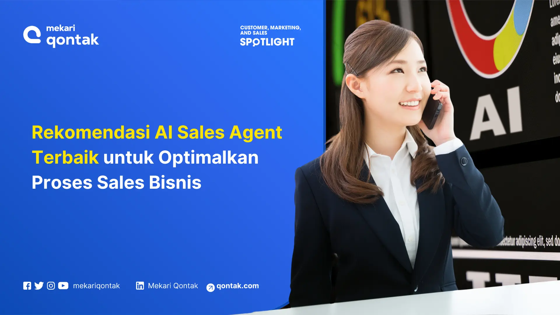 Rekomendasi AI Sales Agent Terbaik untuk Optimalkan Proses Sales Bisnis