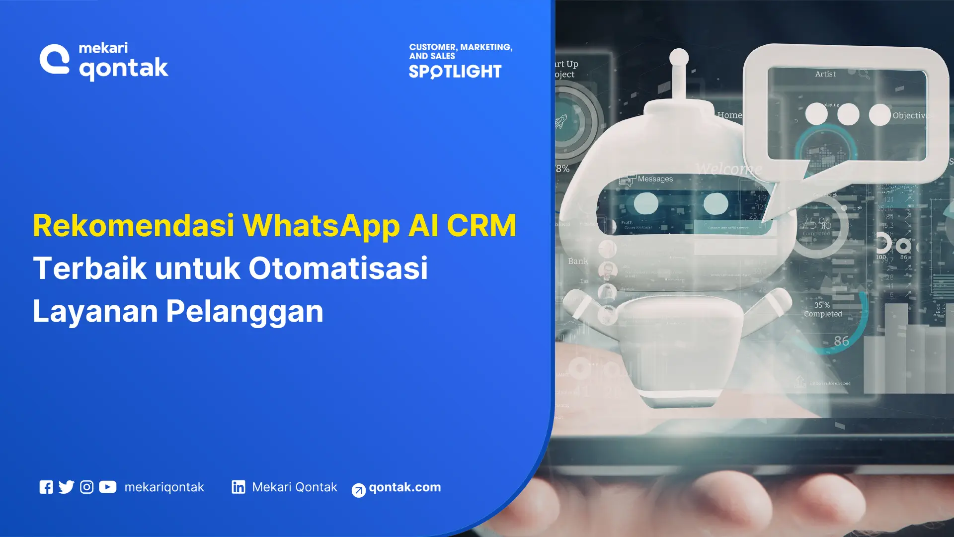 Rekomendasi WhatsApp AI CRM Terbaik untuk Otomatisasi Layanan Pelanggan