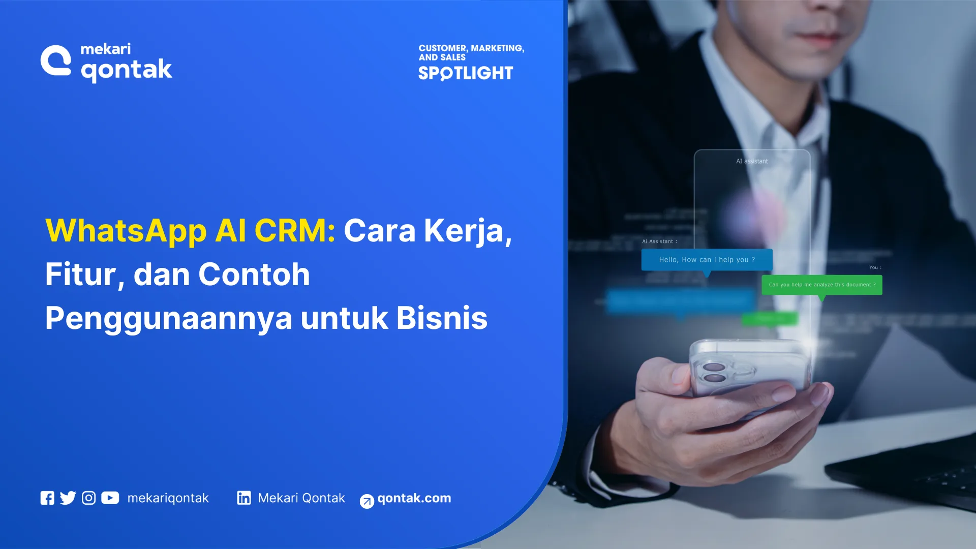 WhatsApp AI CRM: Cara Kerja, Fitur, dan Contoh Penggunaannya untuk Bisnis