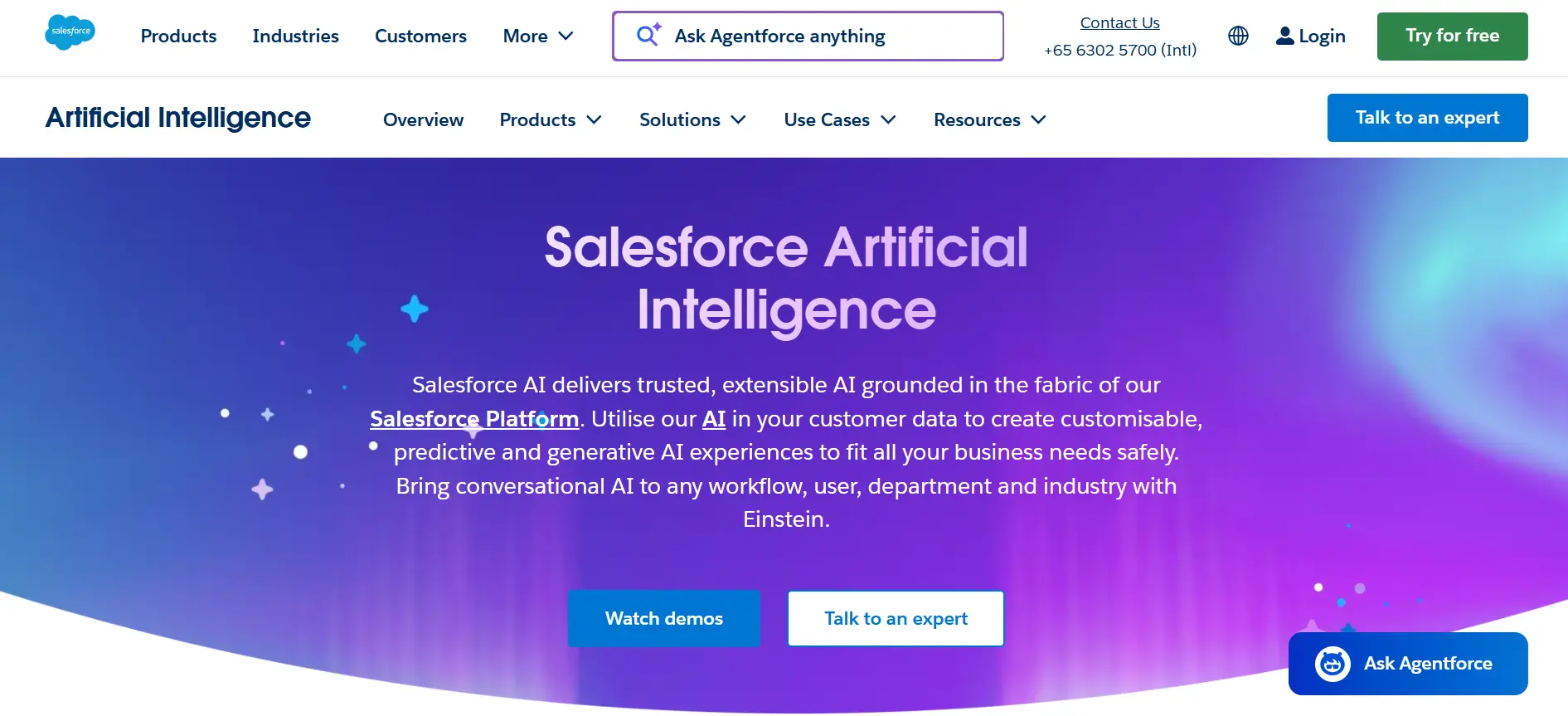 Salesforce Landing Page Landing Page Aplikasi Ai Salesforce Einstein-best enterprise chatbot platform