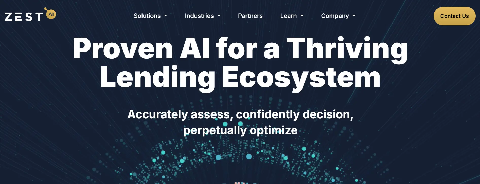Tampilan Landing Page Aplikasi AI Zest AI Landing Page Aplikasi AI Zest AI