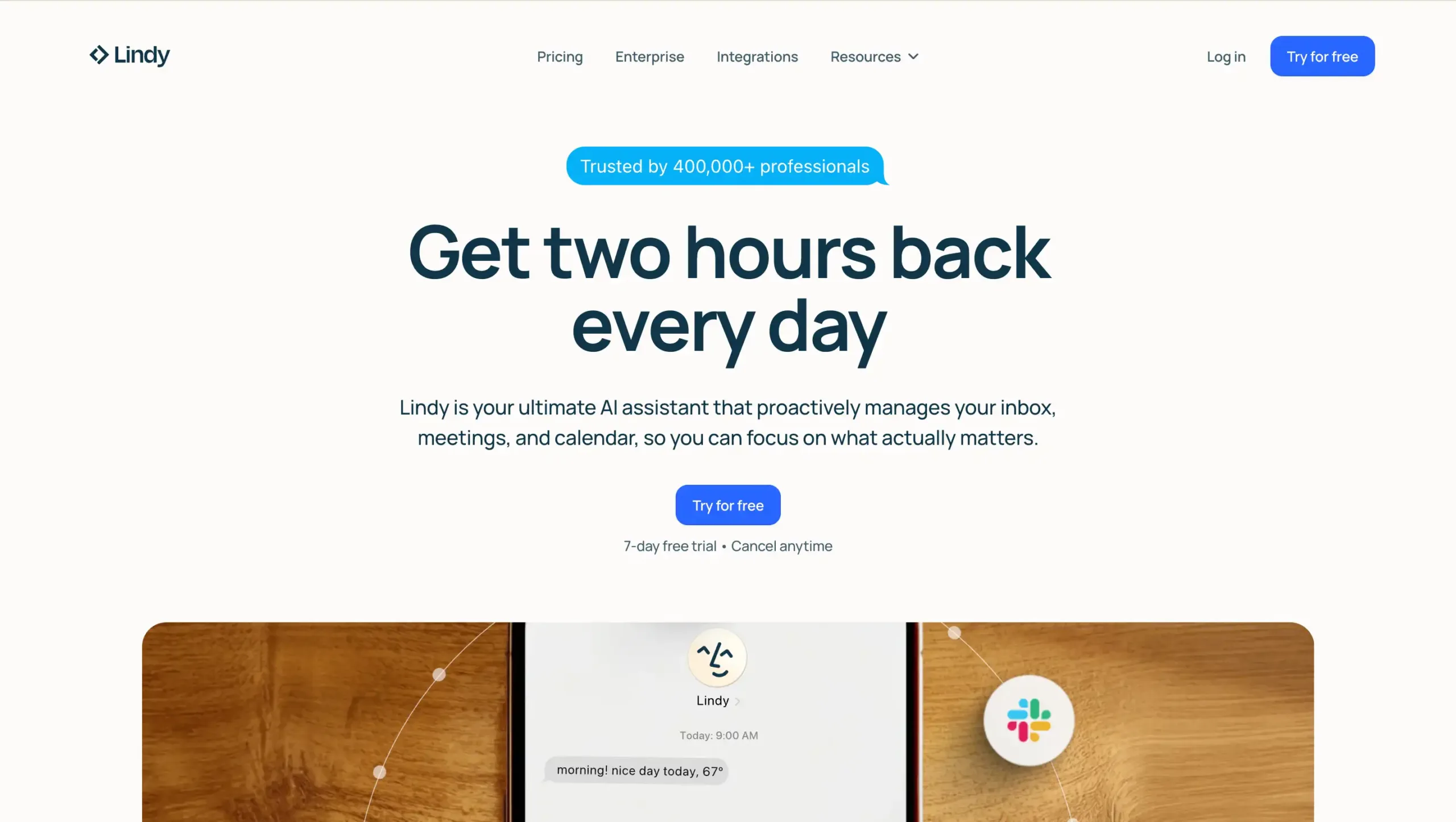 Landing Page Lindy Lindy-ai marketing agent terbaik