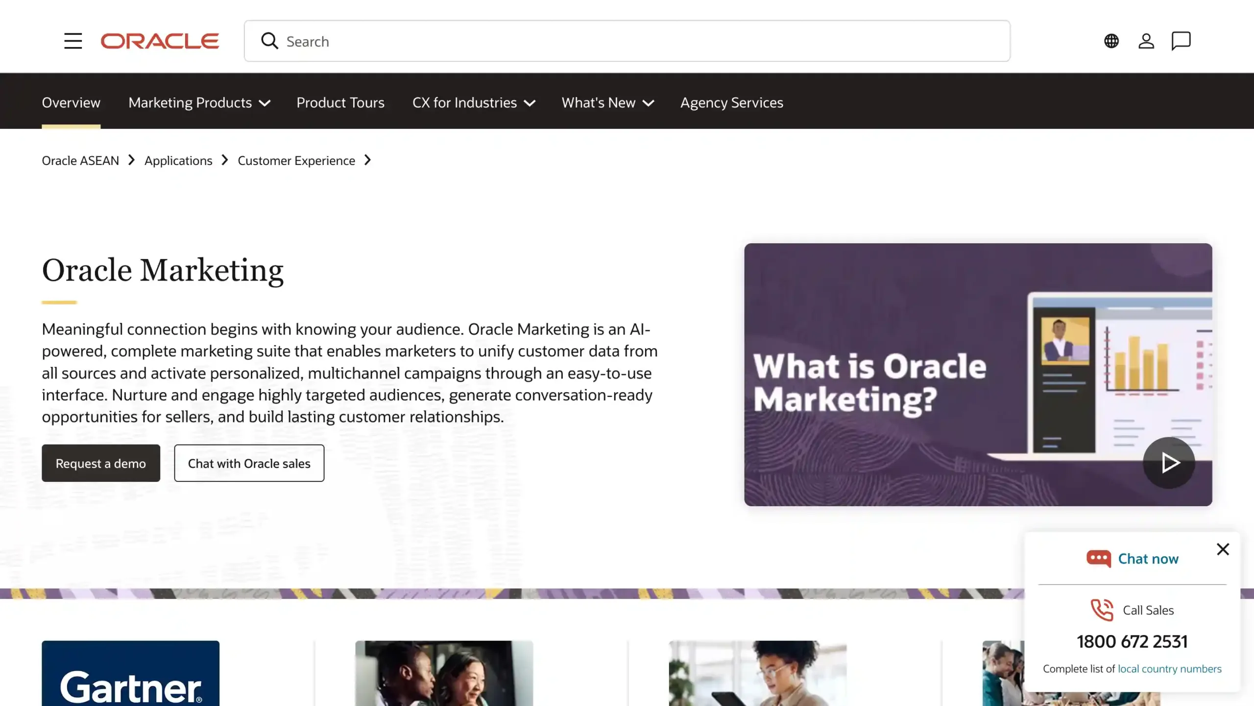 Oracle Marketing Landing Page Oracle Marketing-best enterprise omnichannel marketing platform
