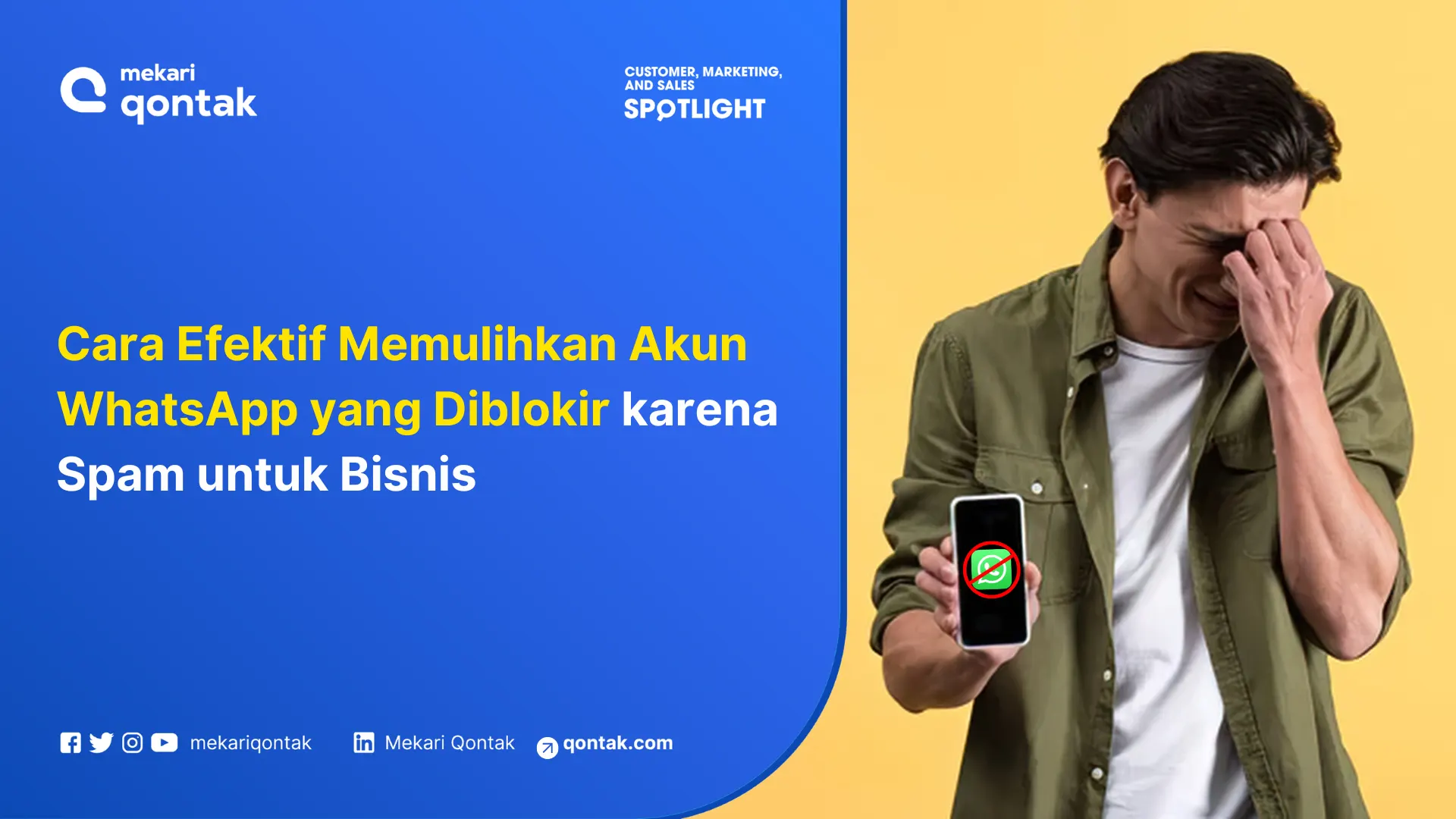 Cara Efektif Memulihkan Akun WhatsApp yang Diblokir karena Spam untuk Bisnis