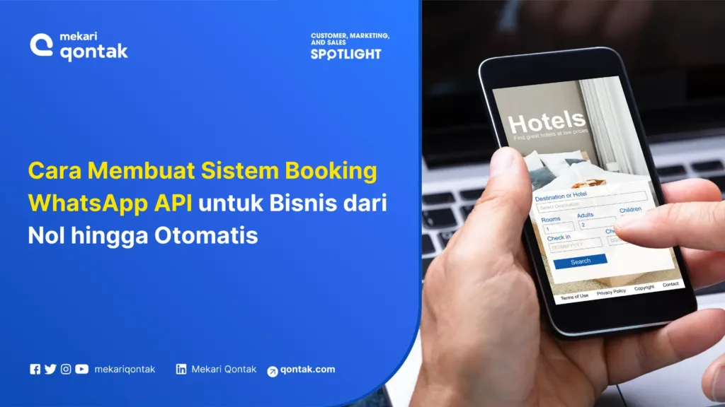 Cara membuat sistem booking WhatsApp API untuk bisnis dari nol hingga otomatis Cara membuat sistem booking WhatsApp API untuk bisnis dari nol hingga otomatis