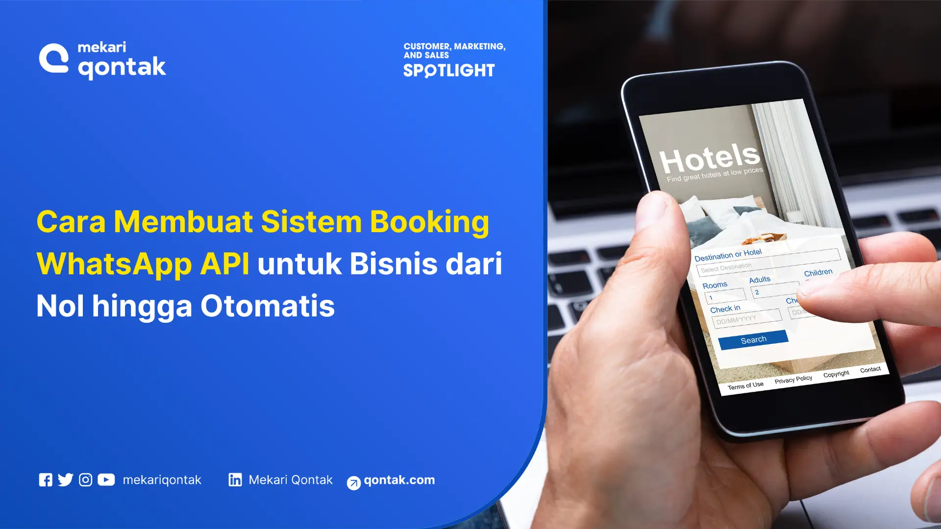 Cara membuat sistem booking WhatsApp API untuk bisnis dari nol hingga otomatis
