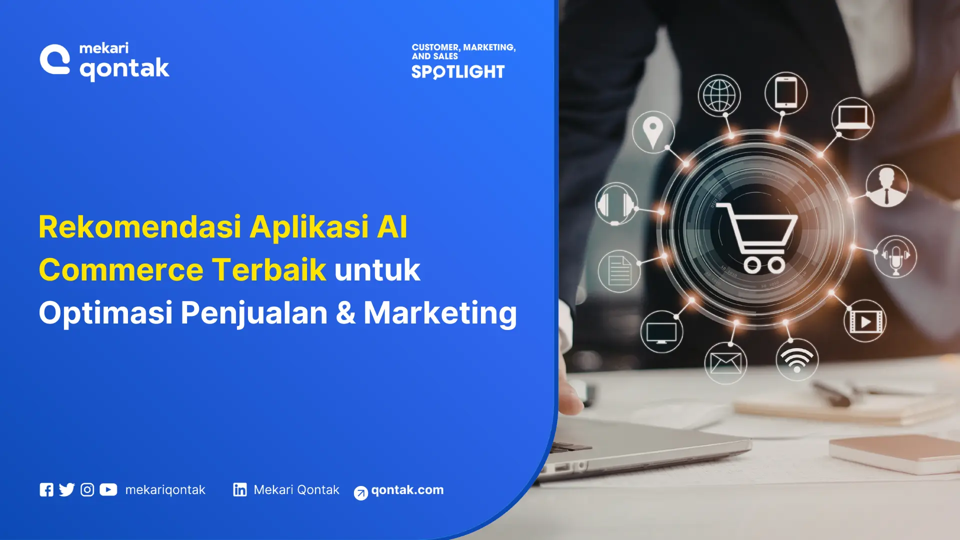 Rekomendasi Aplikasi AI Commerce Terbaik untuk Optimasi Penjualan & Marketing