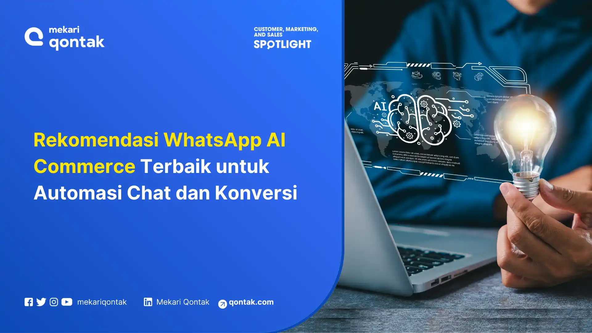 Rekomendasi WhatsApp AI Commerce Terbaik untuk Automasi Chat dan Konversi