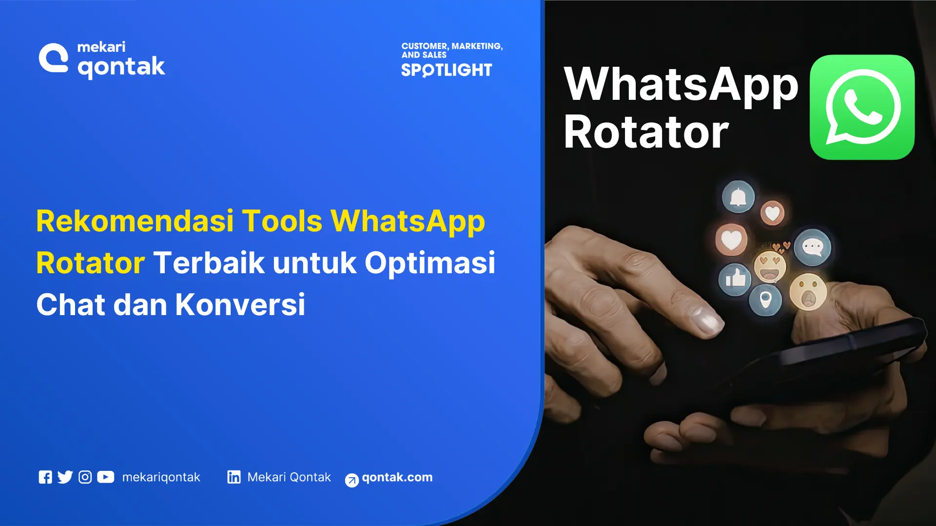 Rekomendasi Tools WhatsApp Rotator Terbaik untuk Optimasi Chat dan Konversi