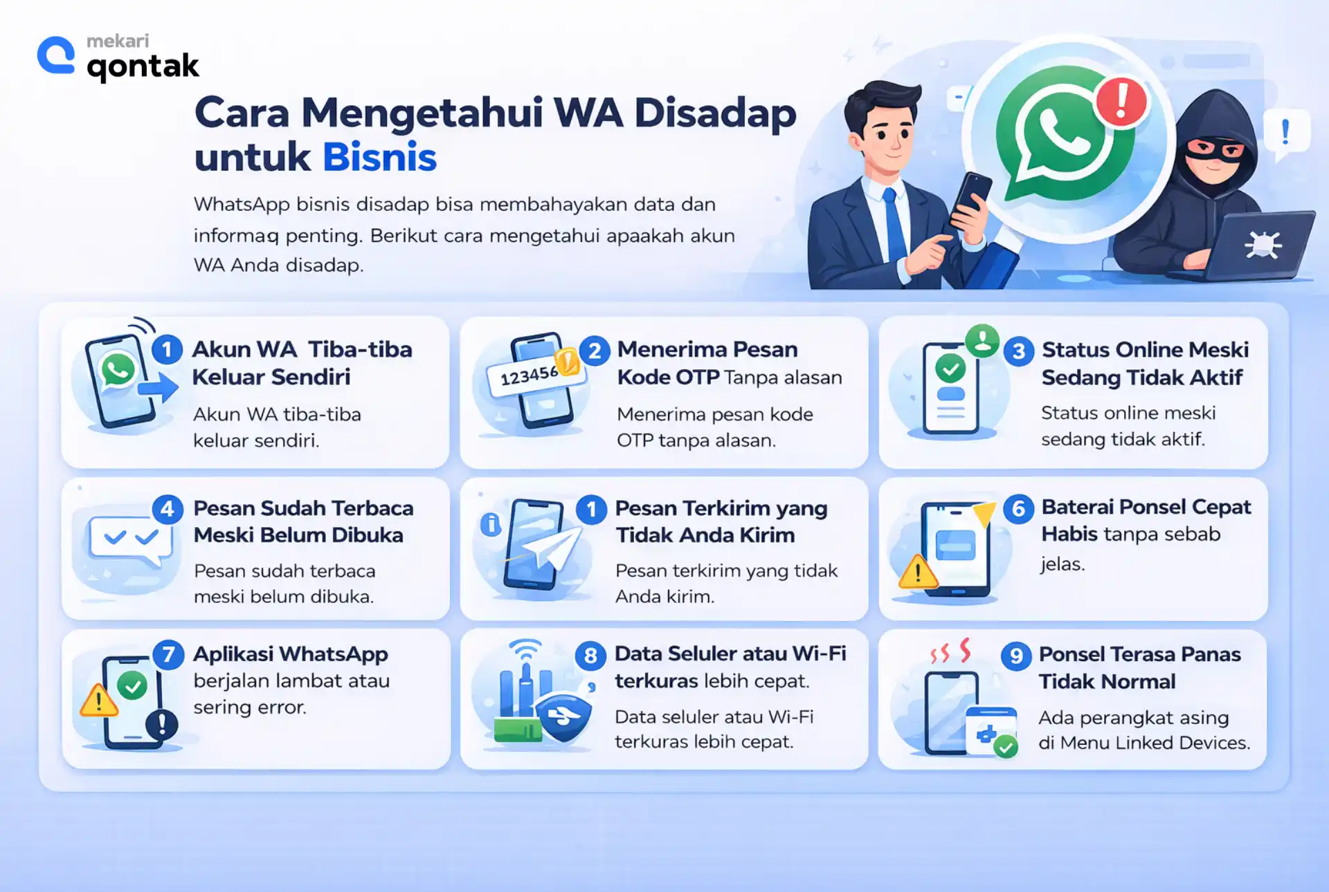 Ilustrasi Cara Mengetahui WA Disadap Secara Efektif Cara Mengetahui WA Disadap Secara Efektif