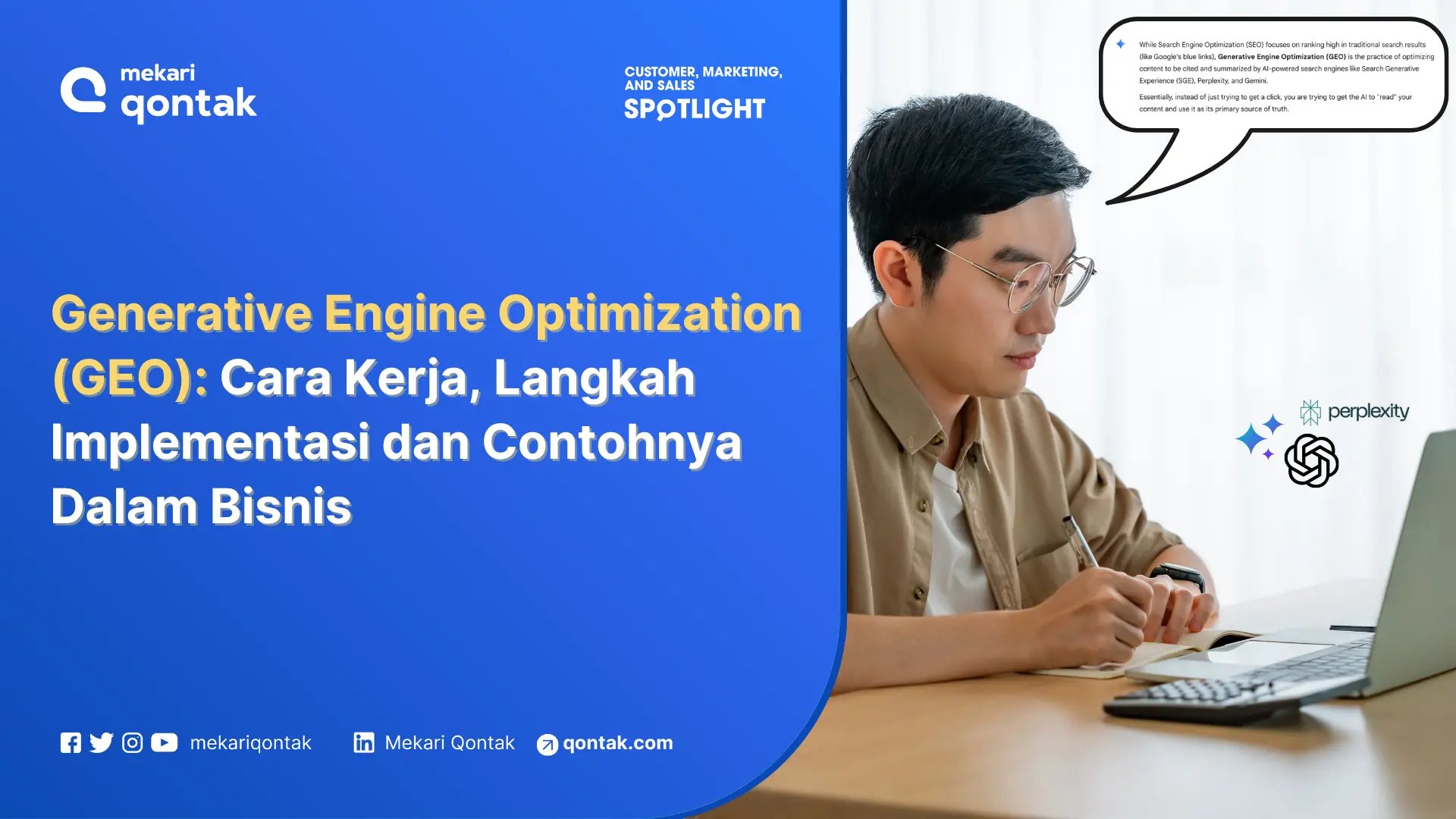 Generative Engine Optimization (GEO): Cara Kerja, Langkah Implementasi dan Contohnya dalam Bisnis