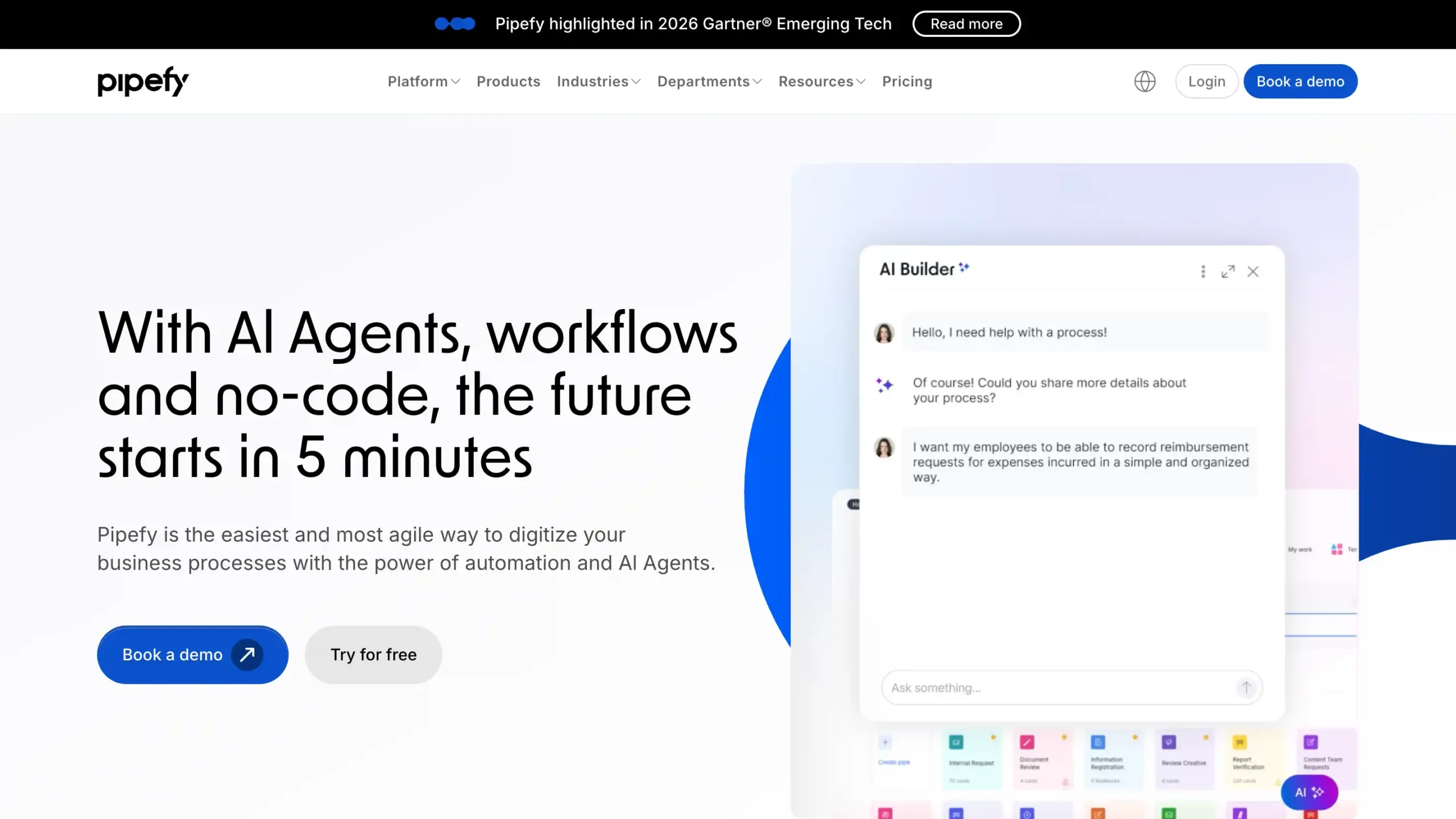 Pipefy Landing Page pipefy-best-enterprise-workflow-management-software