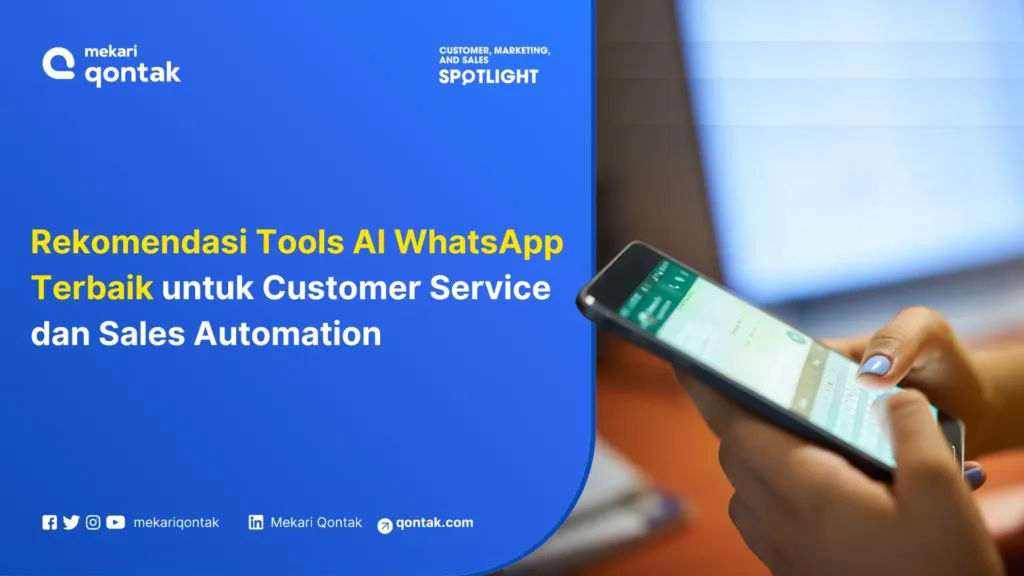Rekomendasi Tools AI WhatsApp Terbaik untuk Customer Service dan Sales Automation Rekomendasi Tools AI WhatsApp Terbaik untuk Customer Service dan Sales Automation