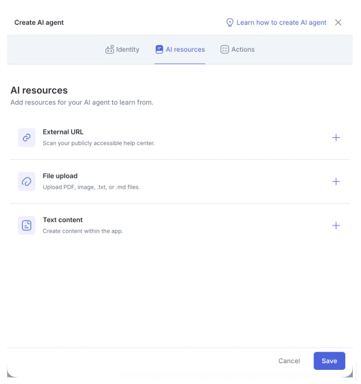 Tampilan Bangun Knowledge Base Sebagai Komponen Inti pada Aplikasi Mekari Qontak cara membuat ai customer service agent-Bangun Knowledge Base Sebagai Komponen Inti