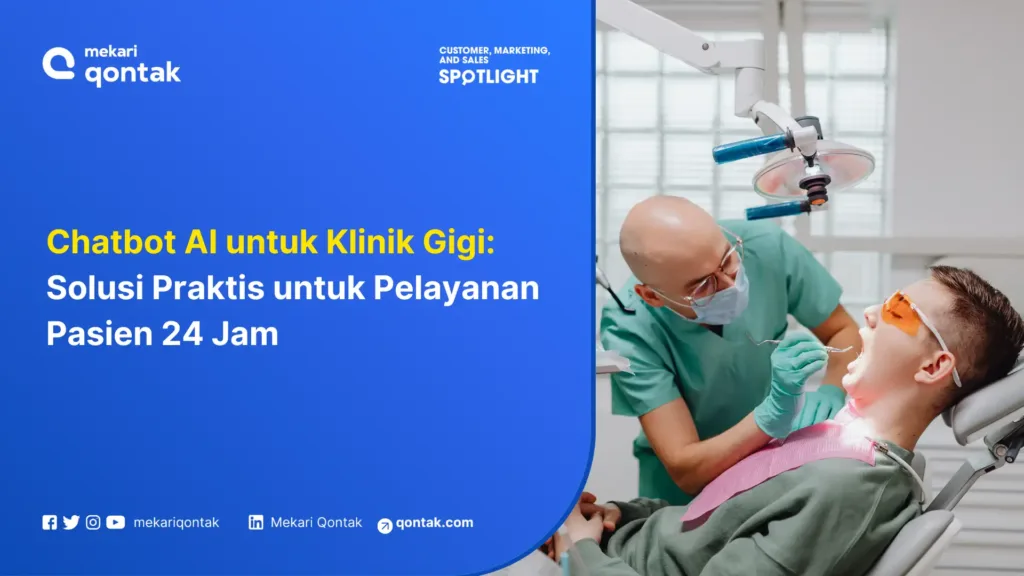Chatbot AI untuk Klinik Gigi Solusi Praktis Layanan Pasien 24 Jam Chatbot AI untuk Klinik Gigi: Solusi Praktis untuk Pelayanan Pasien 24 Jam