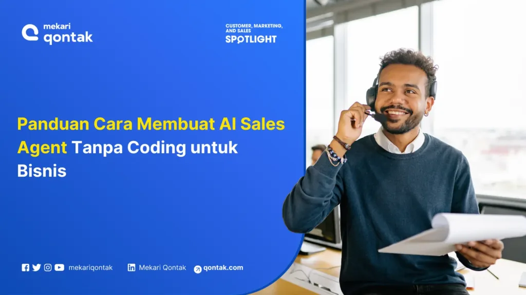 Panduan Cara Membuat AI Sales Agent Tanpa Coding untuk Bisnis Panduan Cara Membuat AI Sales Agent Tanpa Coding untuk Bisnis