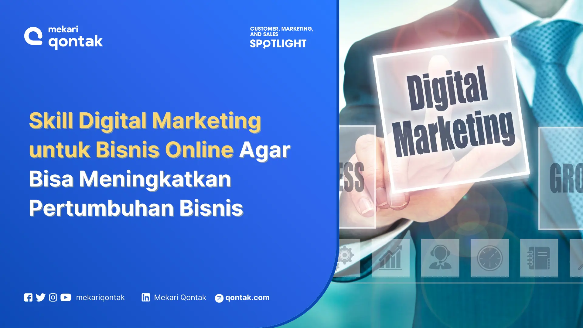 Skill Digital Marketing untuk Bisnis Online Agar Bisa Meningkatkan Pertumbuhan Bisnis