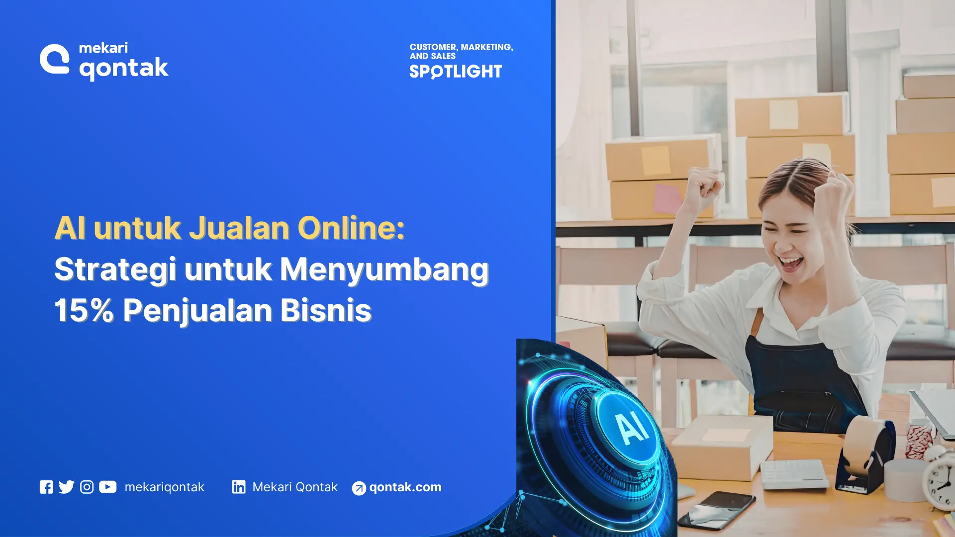 AI untuk Jualan Online: Strategi Chatbot sampai Agentic AI untuk Tingkatkan Penjualan
