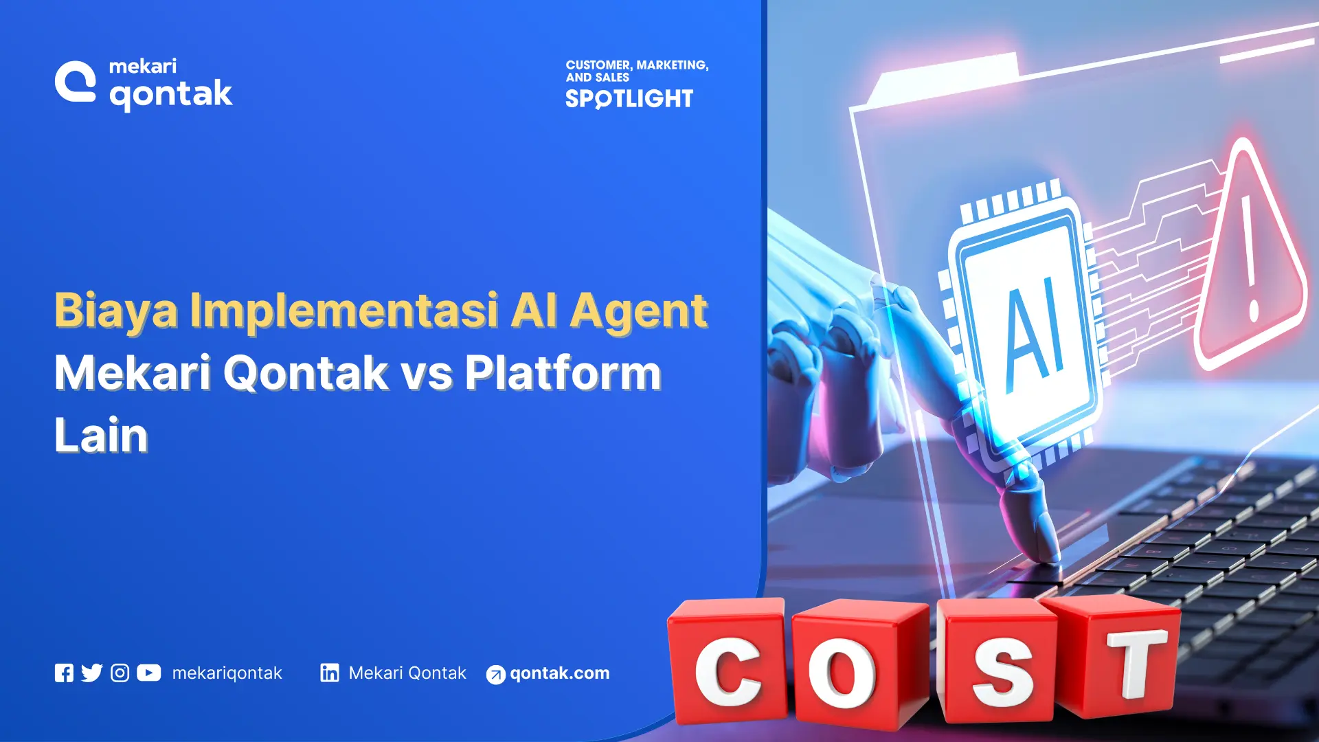 Biaya Implementasi AI Agent Mekari Qontak vs Platform Lain Terbaru