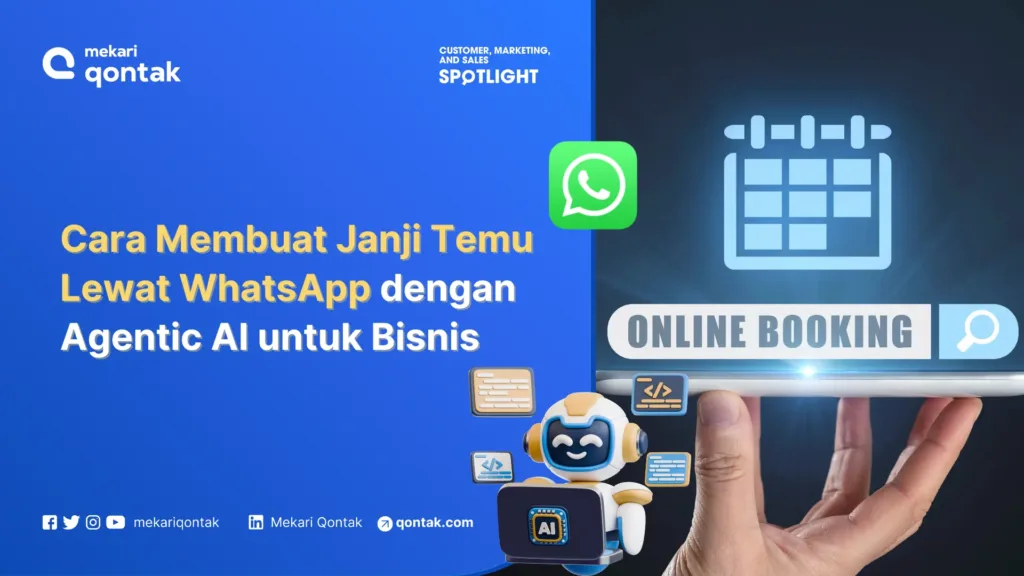 Cara Membuat Janji Temu Lewat WhatsApp dengan Agentic AI untuk Bisnis Cara Membuat Janji Temu Lewat WhatsApp dengan Agentic AI untuk Bisnis