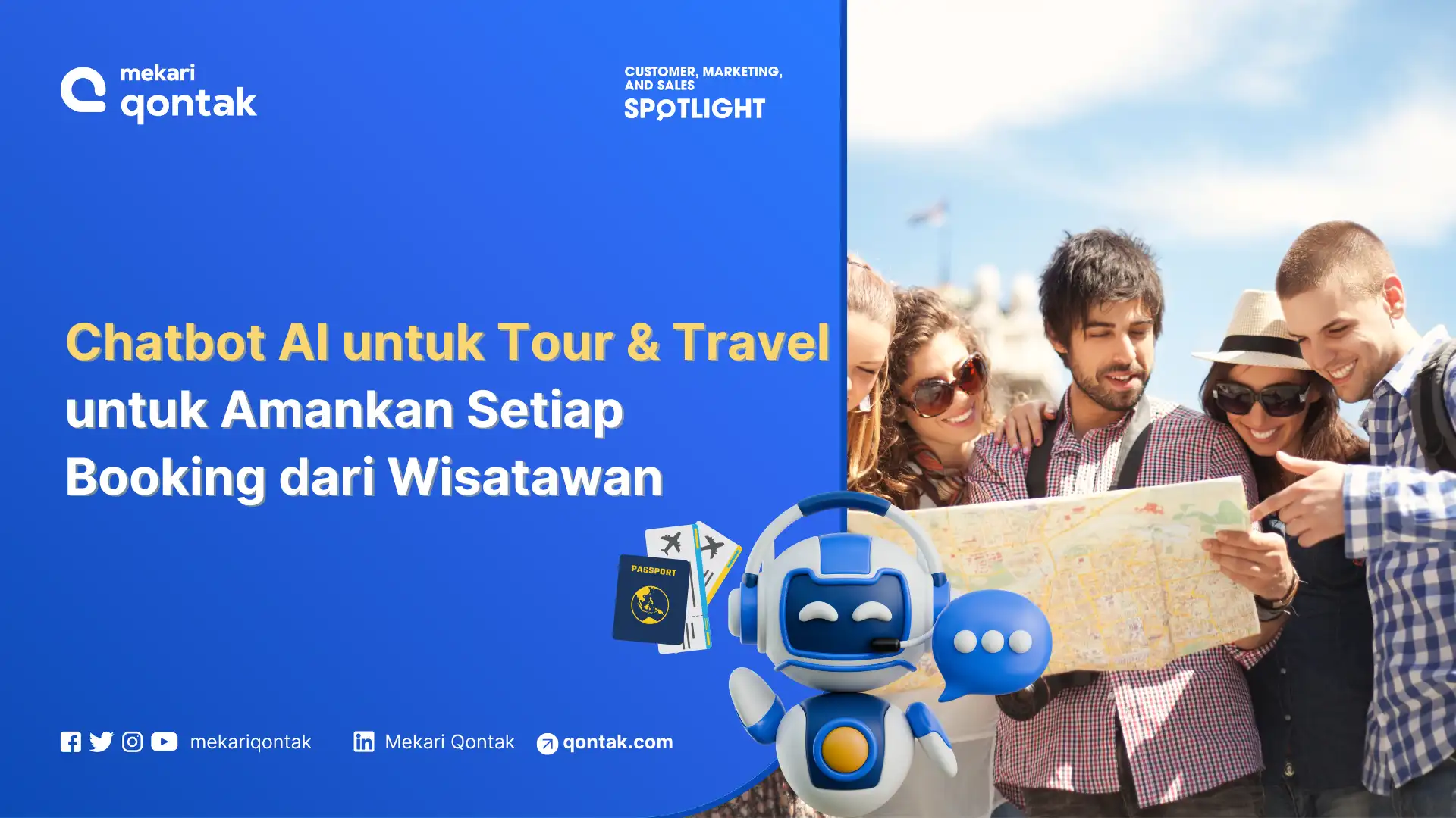 Chatbot AI untuk Tour Travel untuk Amankan Setiap Booking dan Konversi Pelanggan