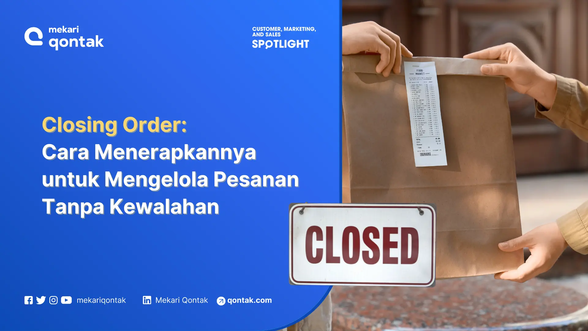 Closing Order: Cara Menerapkannya untuk Mengelola Pesanan Tanpa Kewalahan