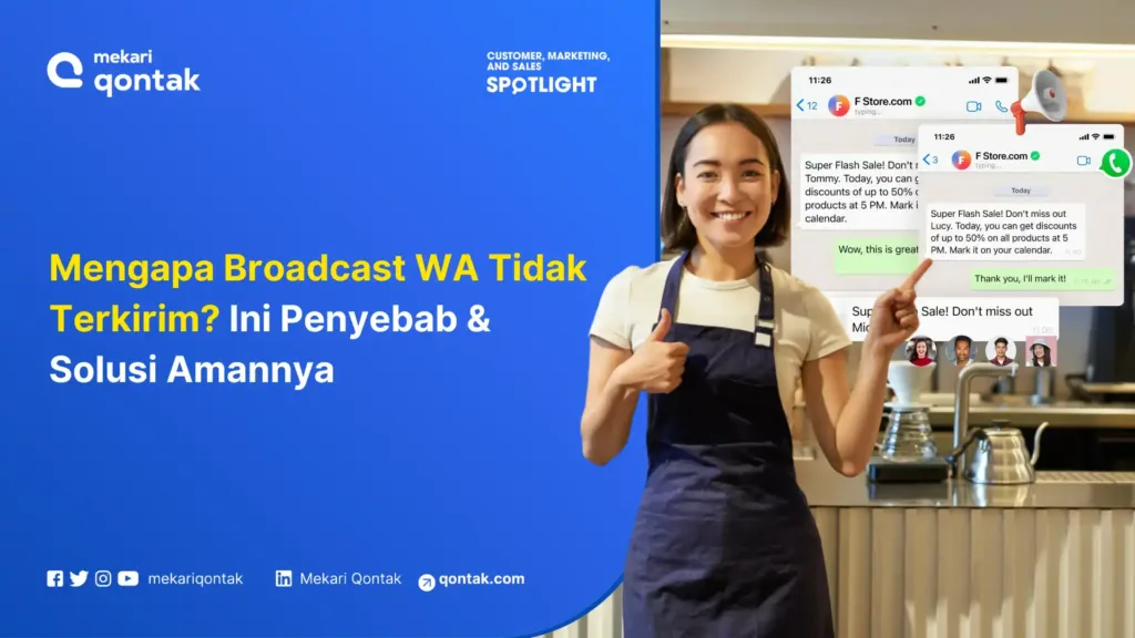 Mengapa Broadcast WA Tidak Terkirim Ini Penyebab & Solusi Amannya Mengapa Broadcast WA Tidak Terkirim? Ini Penyebab & Solusi Amannya