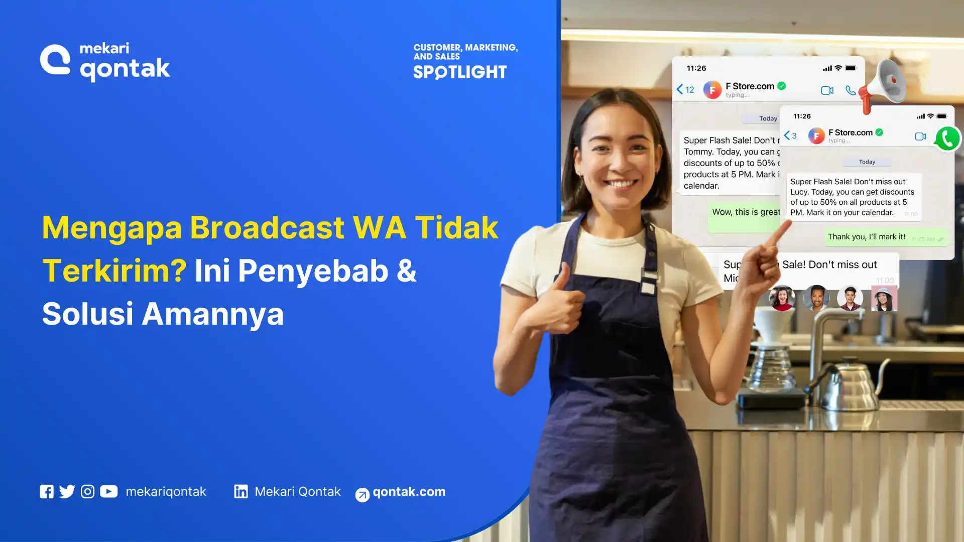 Mengapa Broadcast WA Tidak Terkirim? Ini Penyebab & Solusi Amannya