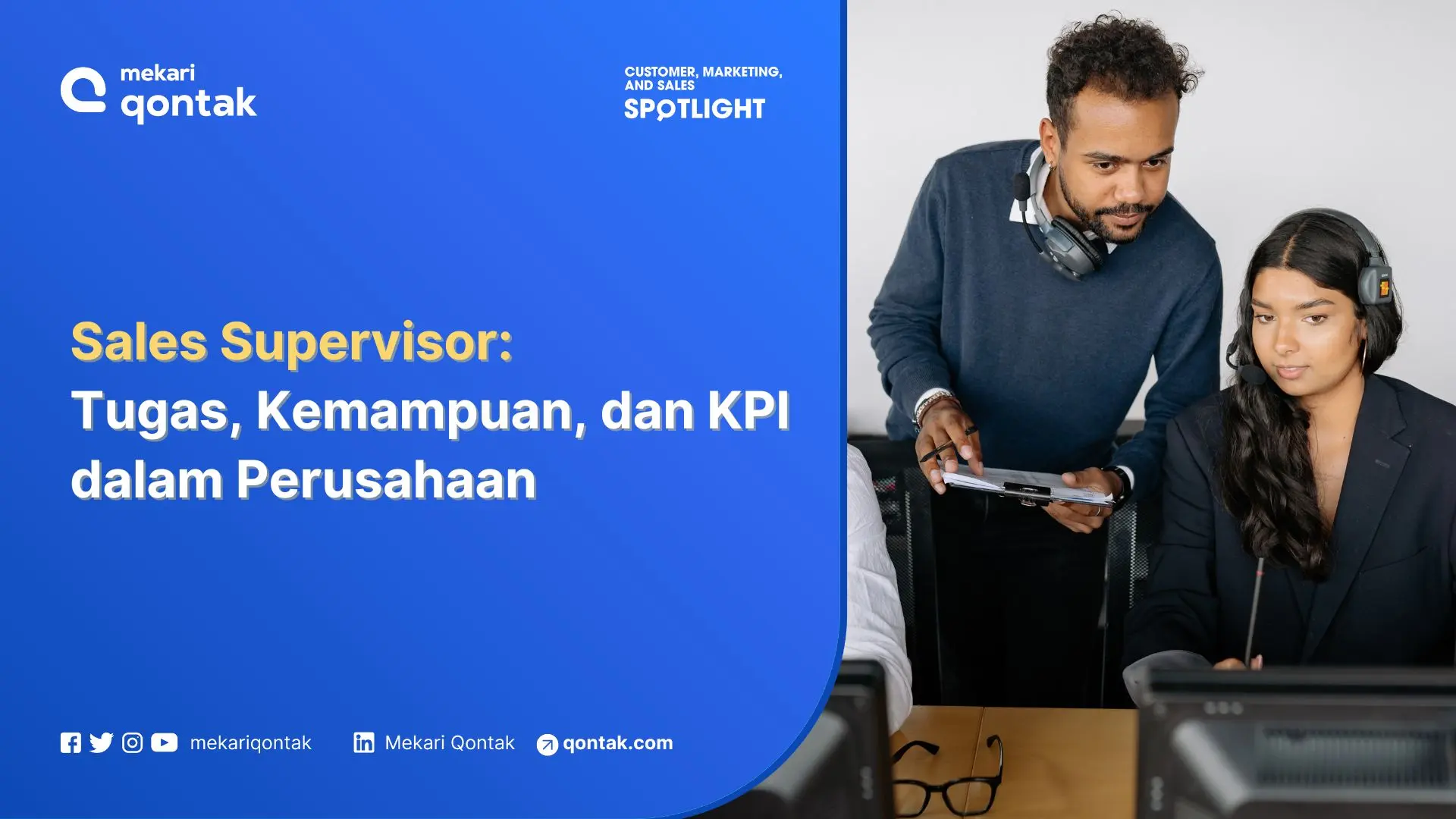 Sales Supervisor: Tugas, Kemampuan, dan KPI dalam Perusahaan
