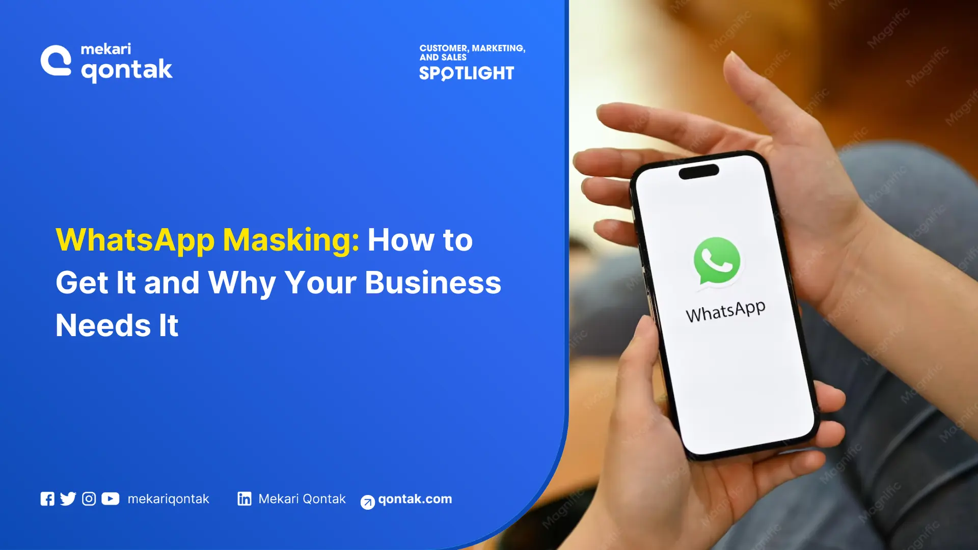 WhatsApp Masking: How to Get It and Why Your Business Needs It