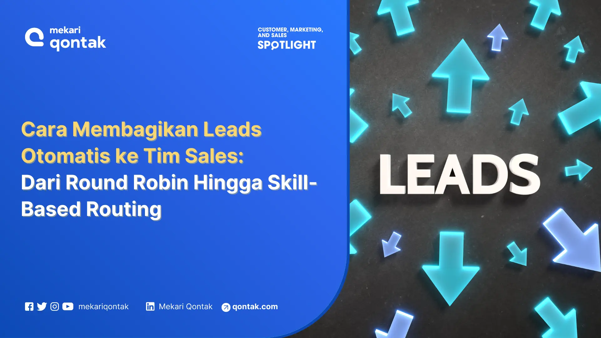 Cara Membagikan Leads Otomatis ke Tim Sales, dari Round Robin Hingga Skill-Based Routing