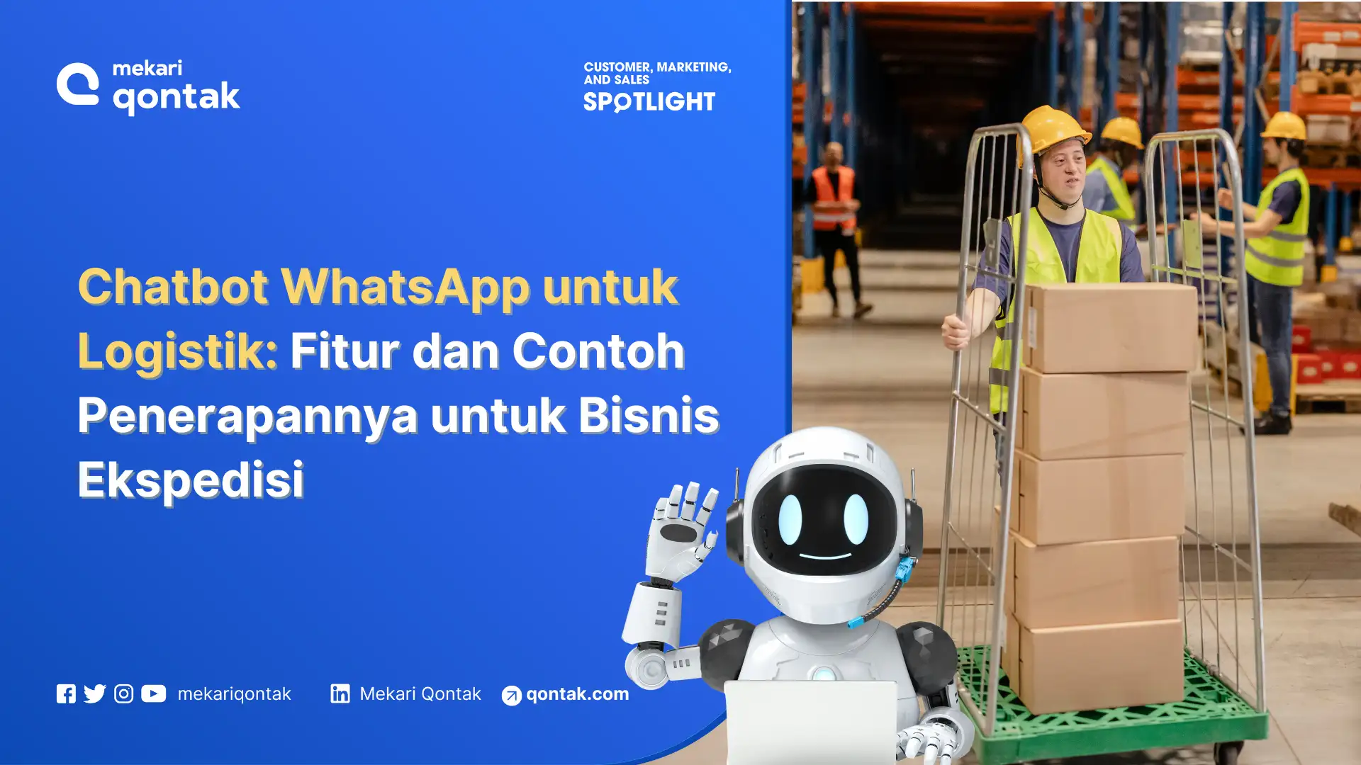 Chatbot WhatsApp untuk Logistik Fitur dan Contoh Penerapannya untuk Bisnis Ekspedisi