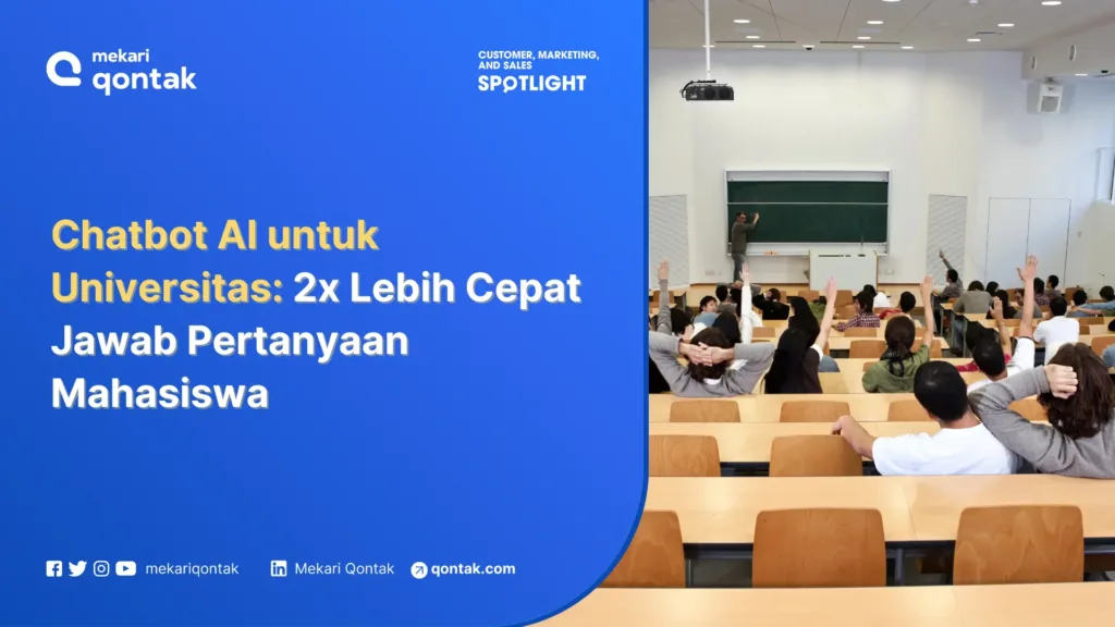 chatbot ai untuk universitas lebih cepat jawab pertanyaan mahasiswa Chatbot AI untuk Universitas: Lebih Cepat untuk Menyelesaikan Pertanyaan Calon Mahasiswa