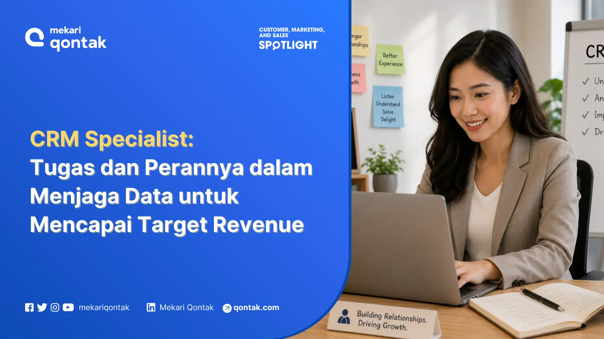 CRM Specialist: Tugas dan Perannya dalam Menjaga Data demi Target Revenue