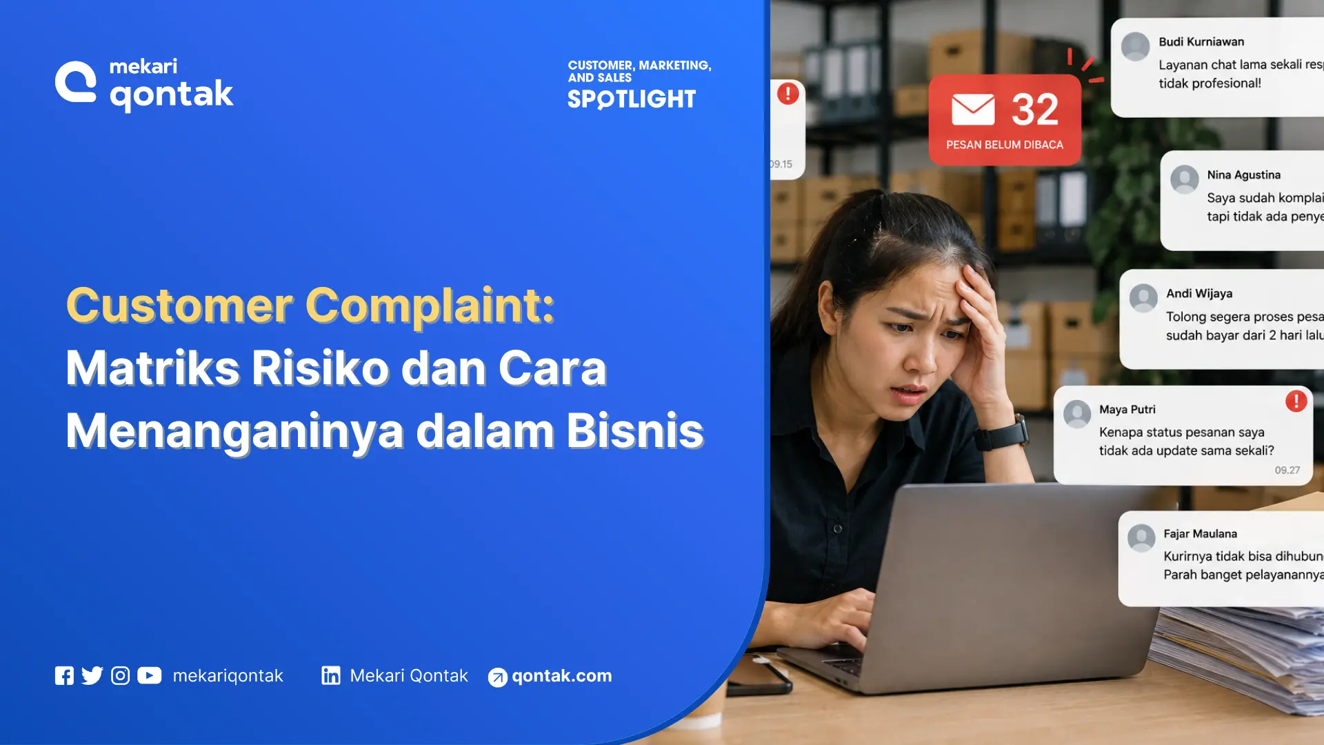 Customer Complaint: Contoh, Matriks Risiko dan Cara Menanganinya
