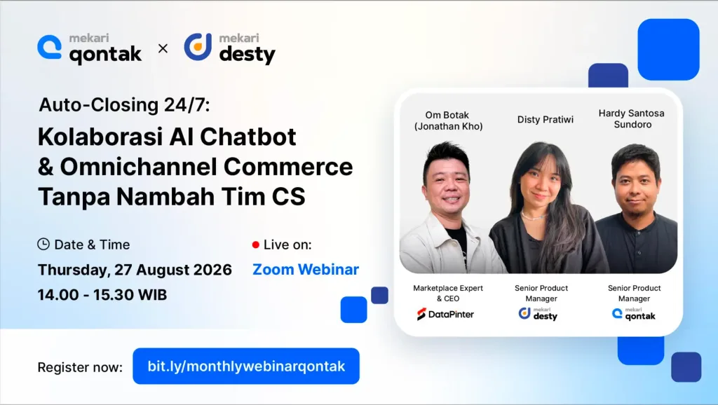 strategi whatsapp marketing-featured image Strategi WhatsApp Marketing di Tengah Mahalnya Fee Marketplace: Webinar Recap Qontak x Desty