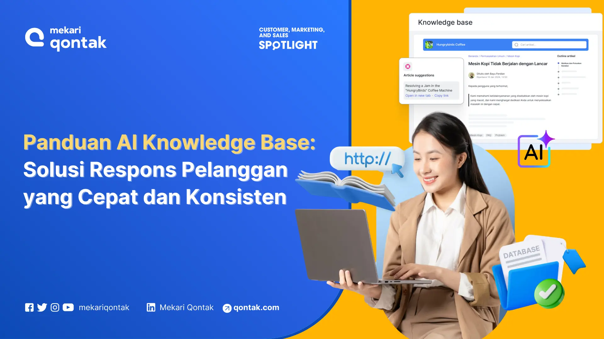 Panduan AI Knowledge Base: Solusi Respons Pelanggan yang Cepat dan Konsisten