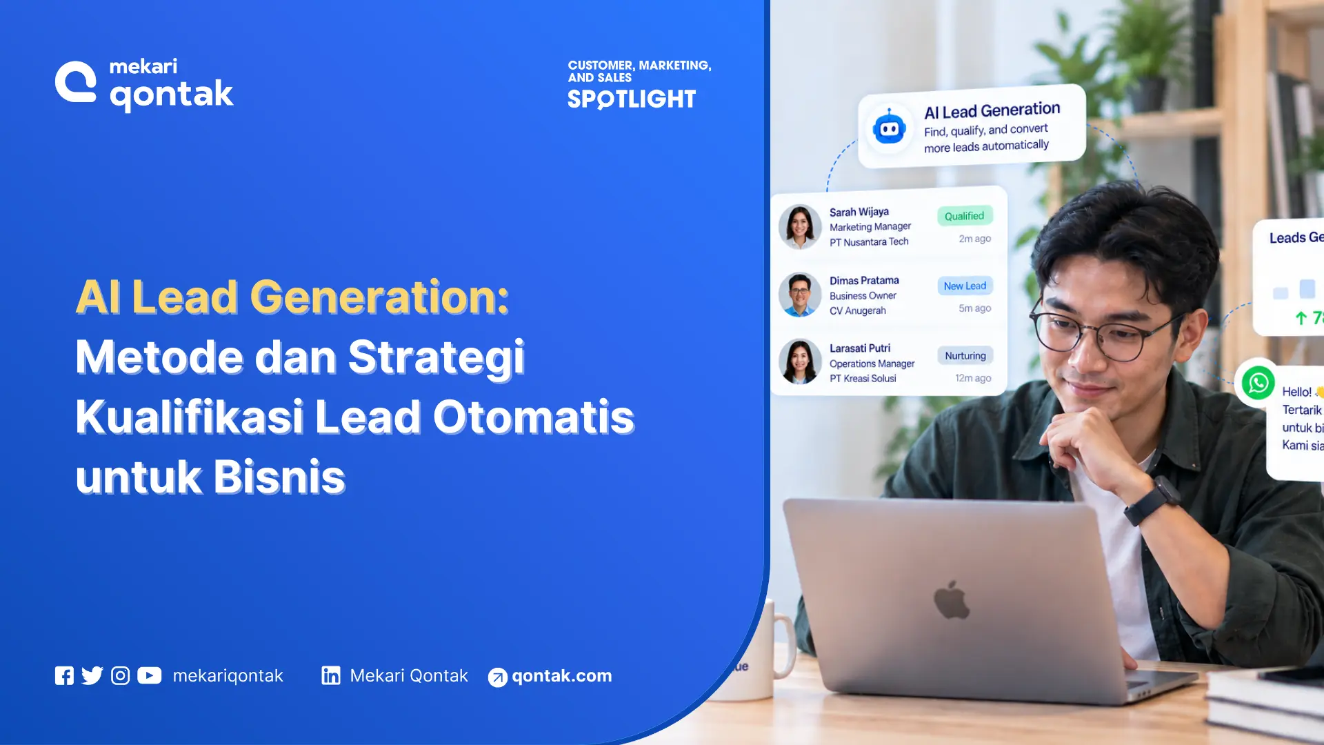 AI Lead Generation: Metode dan Strategi Kualifikasi Lead Otomatis untuk Bisnis