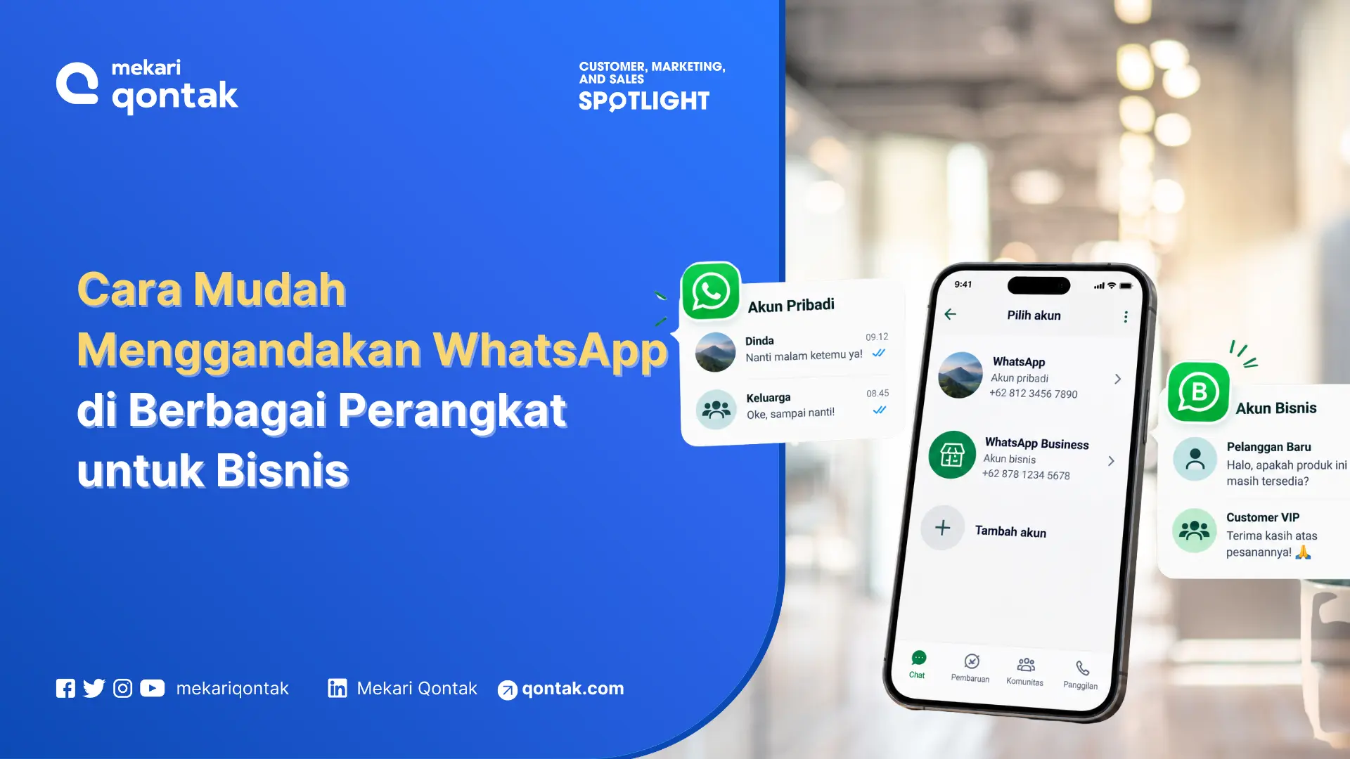 Cara Mudah Menggandakan WhatsApp di Berbagai Perangkat untuk Bisnis