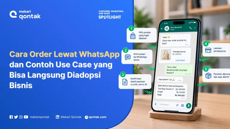 Cara Order Lewat WhatsApp dan Contoh Use Case yang Siap Diadopsi Bisnis
