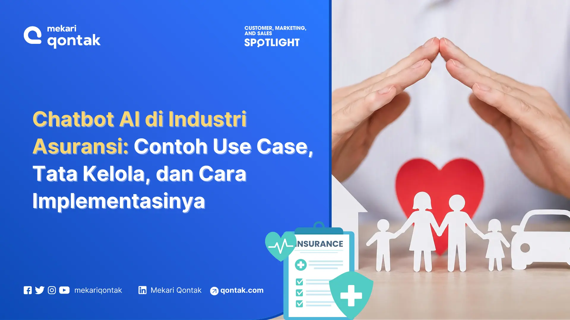 Chatbot AI di Industri Asuransi: Contoh Use Case, Tata Kelola, dan Cara Implementasinya